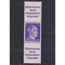 ALEMANIA 1941 ESTAMPILLAS SE-TENANT ZUSAMMENDRUCKE NUEVAS CON GOMA MI S287 26 €